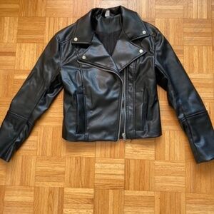 Faux Leather Jacket